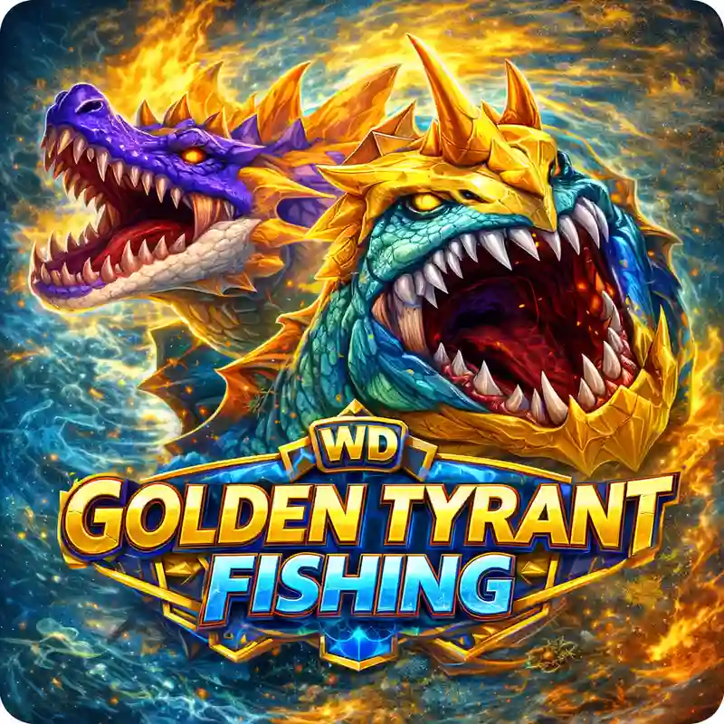 Wd Golden Tyrant Fishing game banner